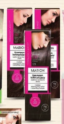Szampon koloryzujący Marion promocja w Intermarche