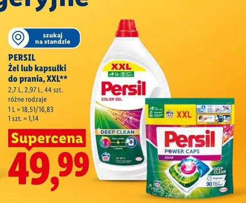Żel do prania, różne rodzaje promocja w Lidl
