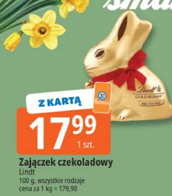 Zając czekoladowy promocja w Leclerc