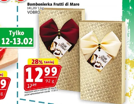 Bombonierka Frutti di Mare promocja w Prim Market