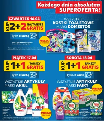 Kostki toaletowe wszystkie promocja w Kaufland