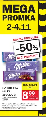 Czekolada Milka promocja w Selgros