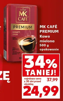 Kawa mielona MK Café Premium promocja w Kaufland
