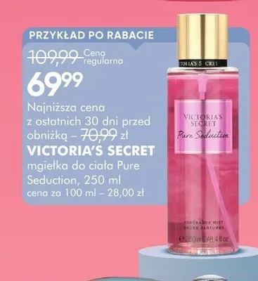 Mgiełka do ciała Pure Seduction promocja w Super-Pharm