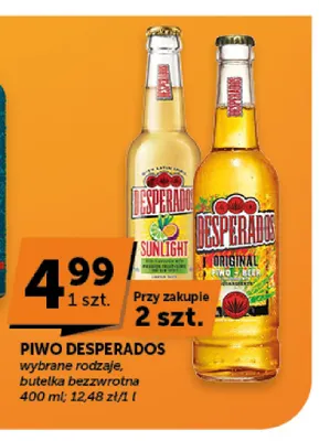 Piwo Desperados Original promocja w Groszek