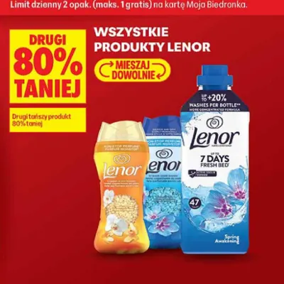 Produkty Lenor promocja w Biedronka