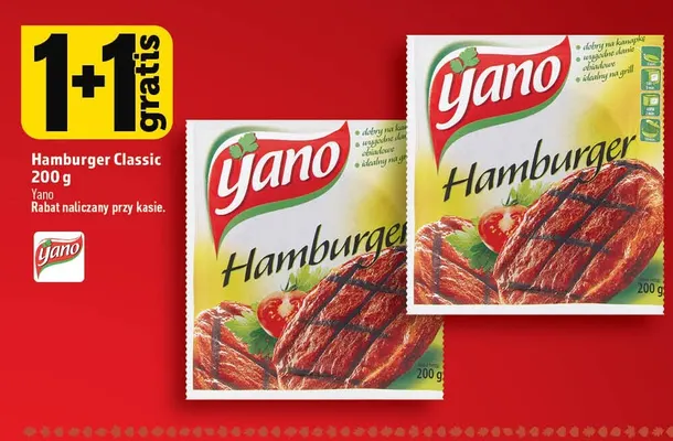Hamburger Classic Yano promocja w TOPAZ