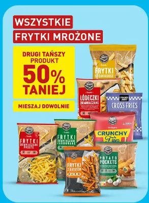 Łódeczki ziemniaczane mrożone promocja w Aldi
