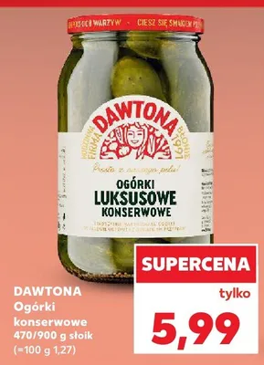 Ogórki konserwowe promocja w Kaufland