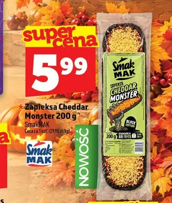 Zapieksa Cheddar Monster SmakMAK promocja w TOPAZ