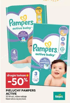 Pieluchy Active promocja w Stokrotka