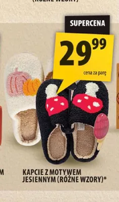 Kapcie z motywem jesiennym promocja w Arhelan