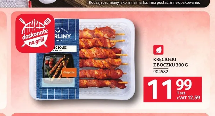 Kręciołki z boczku promocja w Selgros