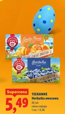 Herbatka owocowa promocja w Lidl