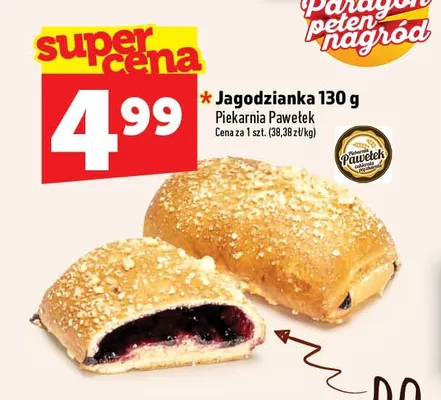 Jagodzianka Piekarnia Pawełek promocja w TOPAZ