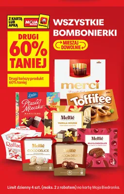Bombonierka Coco Delice Meltie promocja w Biedronka