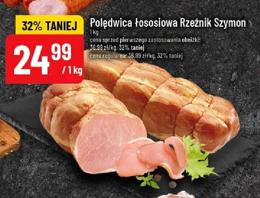 Polędwica łososiowa Rzeźnik Szymon promocja w POLOmarket