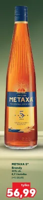 Brandy Metaxa 5* promocja w Kaufland