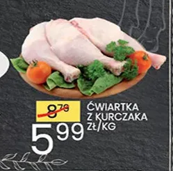 Ćwiartka z kurczaka promocja w Wafelek