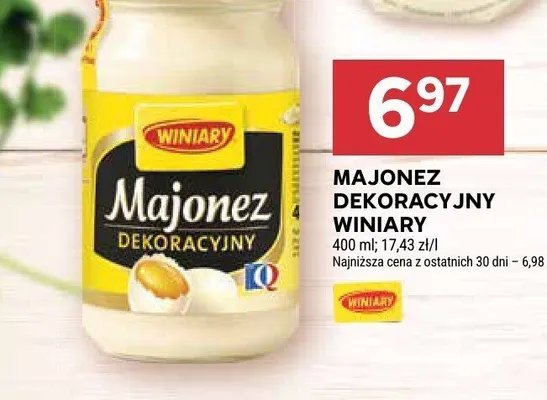 Majonez Dekoracyjny Winiary promocja w Stokrotka