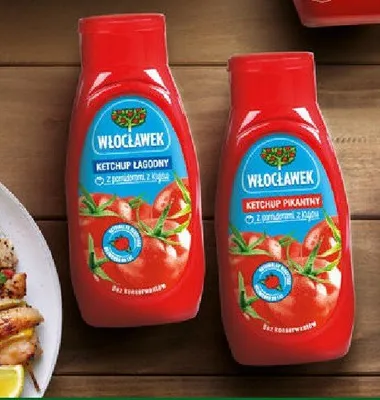 Ketchup Kotlin lub Włocławek różne rodzaje promocja w Żabka