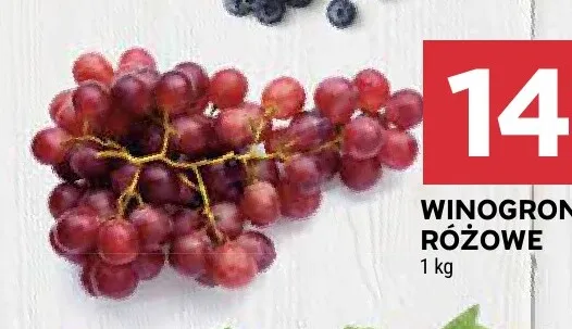 Winogrona różowe promocja w Stokrotka