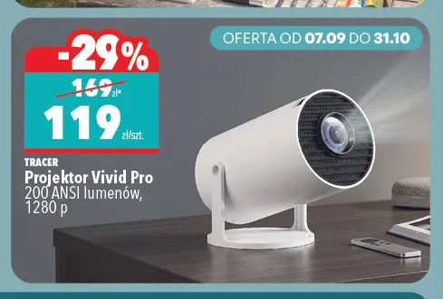 Projektor Vivid Pro Tracer promocja w Biedronka Home