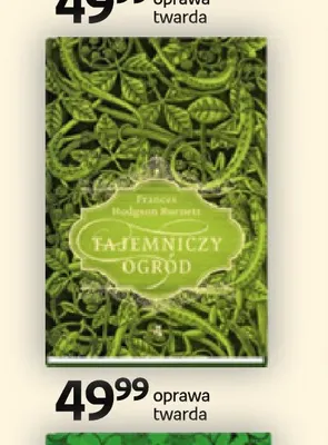 Książka Tajemniczy ogród Frances Hodgson Burnett W.A.B. promocja w Empik