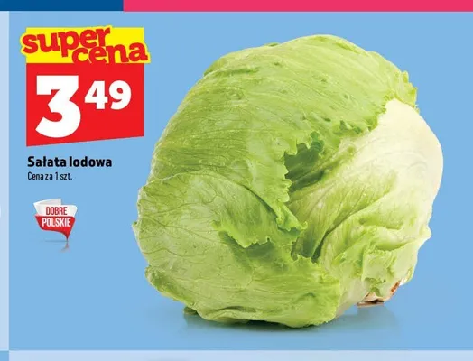 Sałata lodowa promocja w TOPAZ