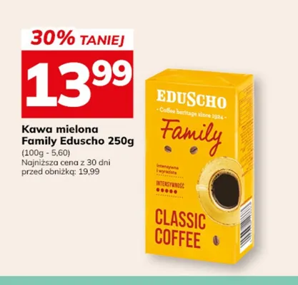 Kawa mielona Eduscho Family promocja w Hitpol