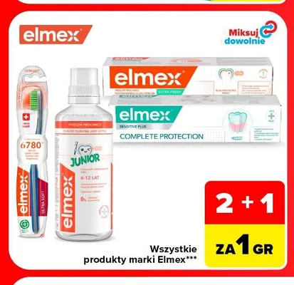 Pasta do zębów Elmex Przeciw Próchnicy Extra Fresh promocja w Carrefour Market
