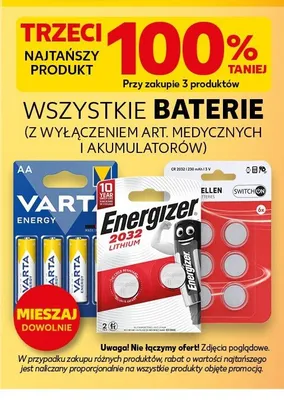 Baterie promocja w Kaufland