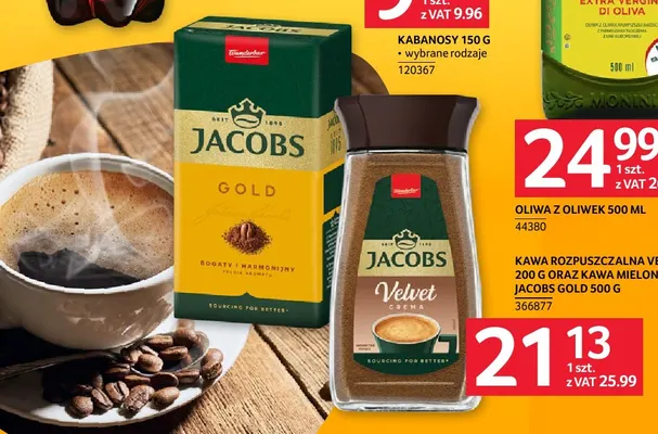 Kawa rozpuszczalna Jacobs Velvet promocja w Selgros
