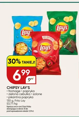 Chipsy Lay's Papryka promocja w Chata Polska