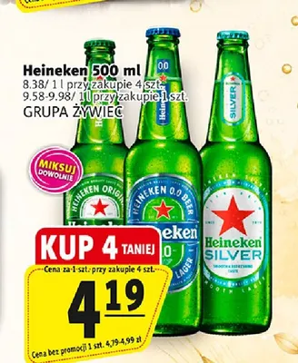 Piwo Heineken Original promocja w Prim Market