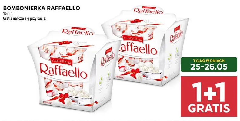 Bombonierka Raffaello promocja w Stokrotka