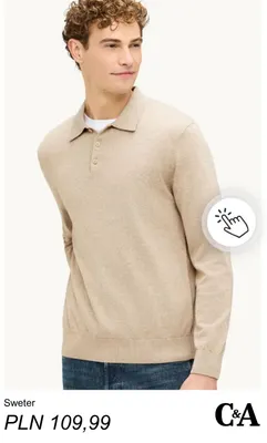 Sweter C & A promocja w C&A