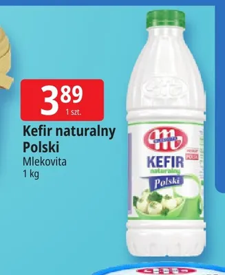 Kefir naturalny Polski Mlekovita promocja w Leclerc
