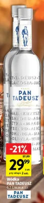Wódka Pan Tadeusz promocja w Intermarche