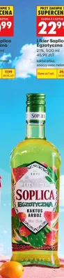 Likier Soplica Egzotyczna Smoczy Owoc Melon promocja w Biedronka
