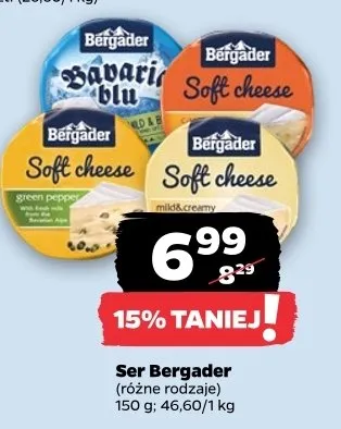 Ser Bergader promocja w Netto