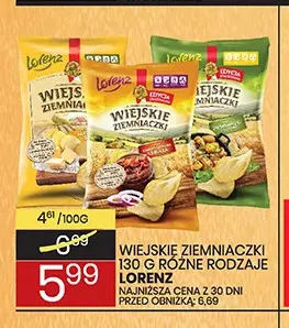 Wiejskie Ziemniaczki Lorenz promocja w Wafelek