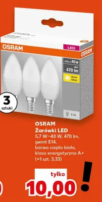 Żarówki LED 3 szt. promocja w Kaufland