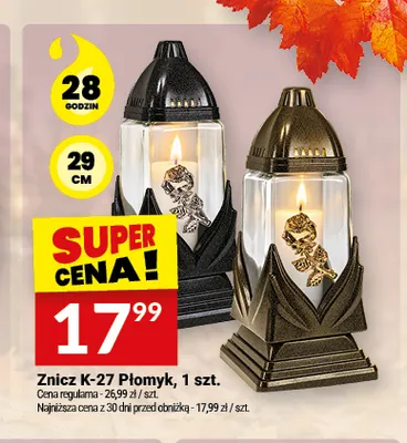 Znicz K-27 Płomyk promocja w Twój Market
