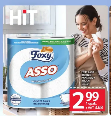 Ręcznik papierowy Foxy Asso promocja w Selgros