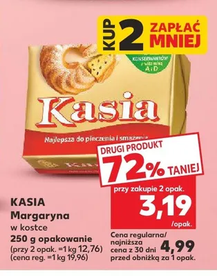 Margaryna Kasia promocja w Kaufland