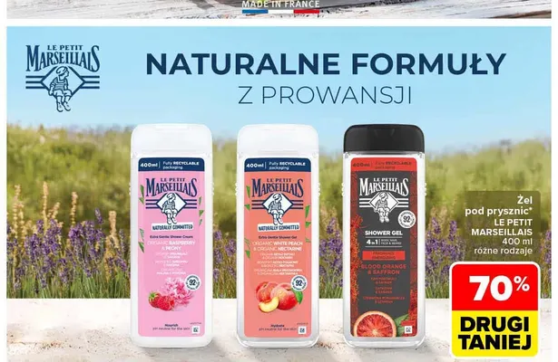 Żel pod prysznic Le Petit Marseillais promocja w Carrefour Market