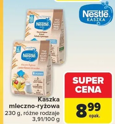 Kaszka mleczno-ryżowa promocja w Carrefour Market