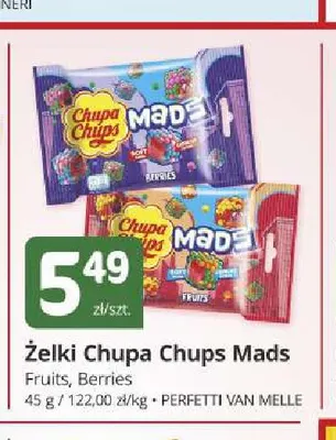 Żelki Chupa Chups Mads Fruits promocja w Marketvita