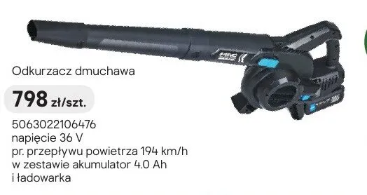 Odkurzacz dmuchawa promocja w Castorama